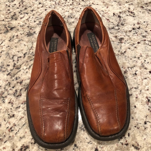 venturini Other - Venturini Loafers Slip On Brown Mens Leather 11